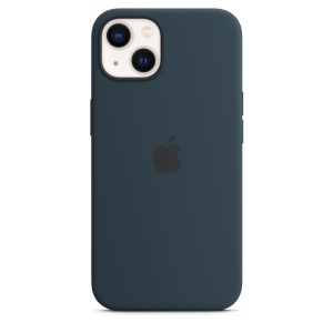Silicone Case with MagSafe iPhone 13 (LUX copy) Abyss Blue