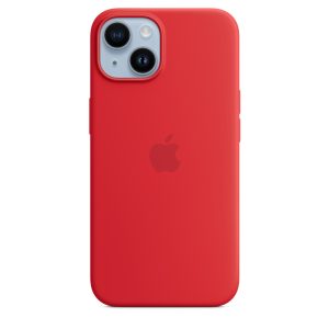 Silicone Case with MagSafe iPhone 14 (LUX Copy) Red