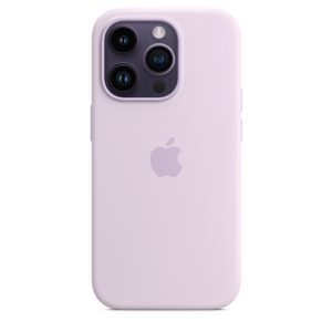 Silicone Case with MagSafe iPhone 14 Pro Max (LUX copy) Lilac